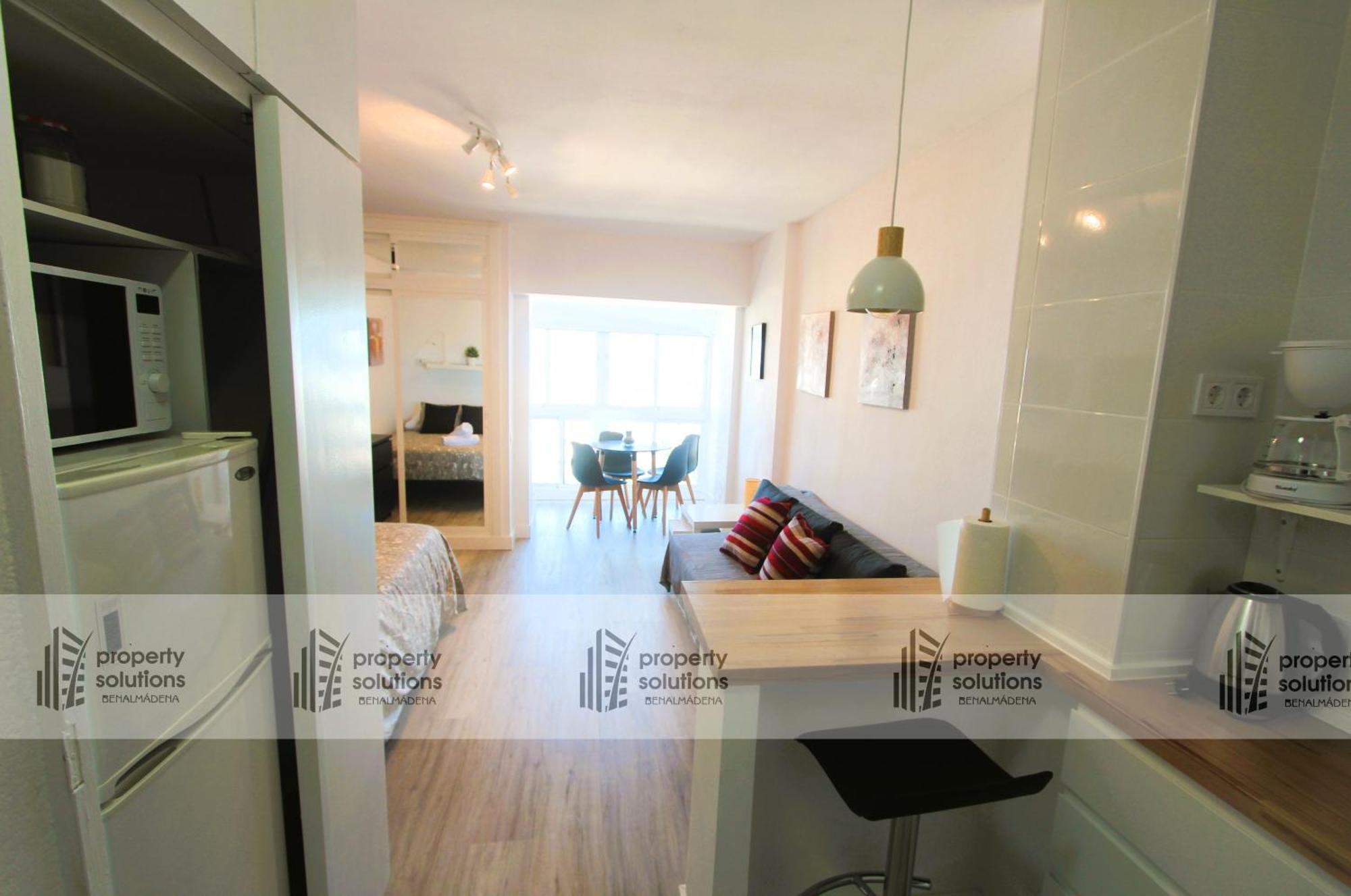 714 Iris Apartamento - Vista Al Mar - Cerca De Tren, Restaurantes, Tiendas - Playa A 10 Min Caminando Benalmádena Exterior foto